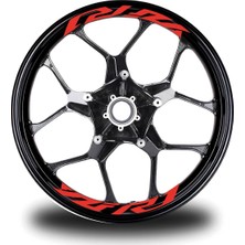 Yamaha Yzf R1  Yazılı 8li Jant Içi Yazı Sticker Etiket
