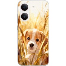 Le Balvo Poco X8 Pro Uyumlu Golden Köpek Baskılı Silikon Kılıf