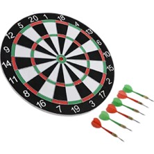 Esranın Dünyası Şık Tasarımlı Dart Tahtası 12 Inç Dayanıklı Ahşap Gövde