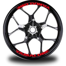 Yamaha Yamalube Yazılı 8li Jant Içi Yazı Sticker Etiket