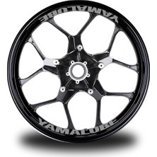 Yamaha Yamalube Yazılı 8li Jant Içi Yazı Sticker Etiket