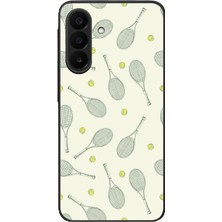 Le Balvo Samsung Galaxy A27 Uyumlu Tenis Raketleri Baskılı Silikon Kılıf