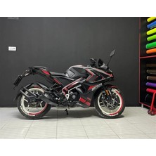 Bajaj Pulsar RS200 Kırmızı Takım Sticker Modeli