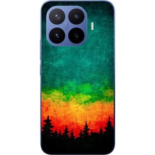 Le Balvo Xiaomi 17T Pro Uyumlu Orman Gecesi Renkli Baskılı Silikon Kılıf