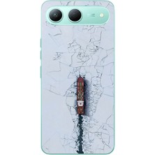 Le Balvo Tecno Spark 40 5g Uyumlu Yük Gemisi Baskılı Silikon Kılıf