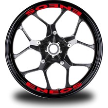 Yamaha Eneos Yazılı 8li Jant Içi Yazı Sticker Etiket