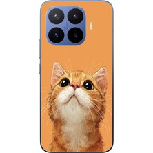 Le Balvo Xiaomi 17T Pro Uyumlu Masum Kedi Baskılı Silikon Kılıf