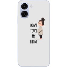 Le Balvo Oppo A6T - A6X Uyumlu Telefonuma Dokunma Baskılı Silikon Kılıf