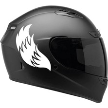 Motiker Tek Renk Kanat ( Wing Helmet Stickers ) Kask Sticker Etiket Modeli 3