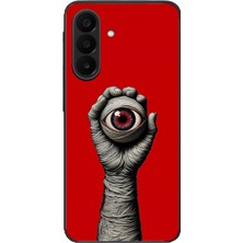 Le Balvo Samsung Galaxy A27 Uyumlu Tek Göz Elde Baskılı Silikon Kılıf