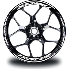 Yamaha Tracer Jant Iç Yazılı Sticker Etiket Modeli