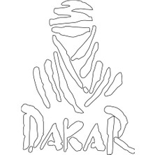 Motiker Dakar Mini Sticker Etiket Modeli
