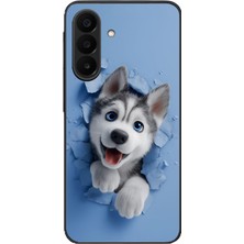 Le Balvo Samsung Galaxy A27 Uyumlu Sibirya Kurdu Baskılı Silikon Kılıf