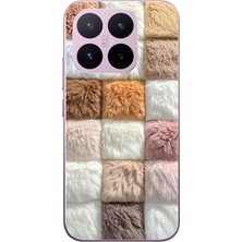 Le Balvo Xiaomi 17T Uyumlu Pofuduk Desenler Baskılı Silikon Kılıf