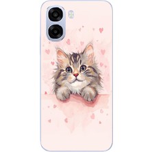 Le Balvo Oppo A6T - A6X Uyumlu Benim Kedim Baskılı Silikon Kılıf