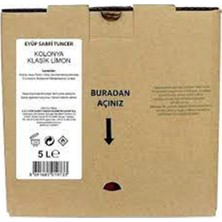 Eyüp Sabri Tuncer 5lt Limon  Kolonyası (5lt Bag In Box Endüstriyel) (Kdo)