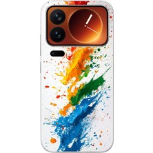 Le Balvo Xiaomi 17 Pro Max Uyumlu Renk Skalası Baskılı Silikon Kılıf