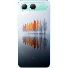 Le Balvo Tecno Spark 40 5g Uyumlu Sonbahar Zamanı Baskılı Silikon Kılıf
