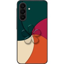 Le Balvo Samsung Galaxy A27 Uyumlu Modern Yonca Renkleri Baskılı Silikon Kılıf