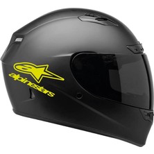 Motiker Tek Renk Alpinastar (Alpinastar Helmet Stickers) Kask Sticker Etiket Modeli