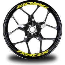 Yamaha Tracer Yazılı 8li Jant Içi Yazı Sticker Etiket
