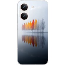 Le Balvo Poco X8 Pro Uyumlu Sonbahar Zamanı Baskılı Silikon Kılıf