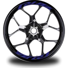 Yamaha Yzf R1  Yazılı 8li Jant Içi Yazı Sticker Etiket