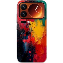 Le Balvo Xiaomi 17 Pro Max Uyumlu Renklerin Dansı Baskılı Silikon Kılıf