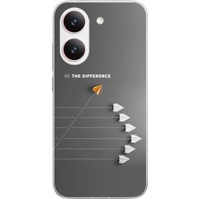 Le Balvo Poco X8 Pro Uyumlu Be The Difference Baskılı Silikon Kılıf