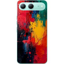 Le Balvo Tecno Spark 40 5g Uyumlu Renklerin Dansı Baskılı Silikon Kılıf
