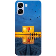 Le Balvo Oppo A6T - A6X Uyumlu Anıtkabir Baskılı Silikon Kılıf