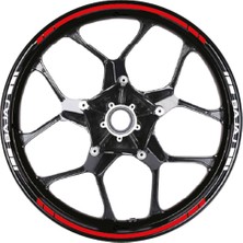 Bajaj Yazılı Dış Jant Sticker Modeli