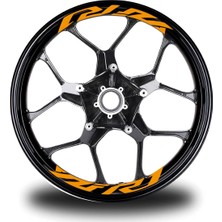 Yamaha Yzf R1  Yazılı 8li Jant Içi Yazı Sticker Etiket