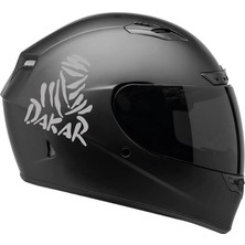 Motiker Tek Renk Dakar(Dakar Helmet Stickers) Kask Sticker Etiket Modeli