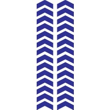Motiker Ok Şekilli Mini Sticker Etiket Modeli 2