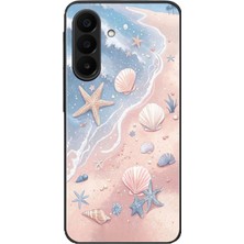 Le Balvo Samsung Galaxy A27 Uyumlu Deniz Yıldızı Kumsalı Baskılı Silikon Kılıf