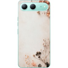 Le Balvo Tecno Spark 40 5g Uyumlu Kuru Dallar Baskılı Silikon Kılıf