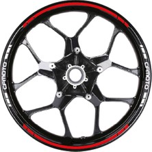 Cf Moto Yazılı Jant Dış Şerit Sticker Model