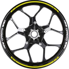 Cf Moto Yazılı Jant Dış Şerit Sticker Model