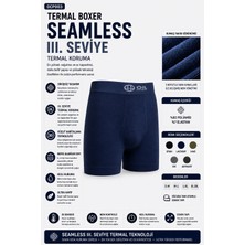 Oil Company Termal Lacivert Boxer Seamless Iıı. Seviye