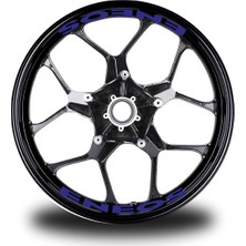 Yamaha Eneos Yazılı 8li Jant Içi Yazı Sticker Etiket