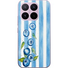 Le Balvo Xiaomi 17T Uyumlu Yaban Mersinleri Baskılı Silikon Kılıf