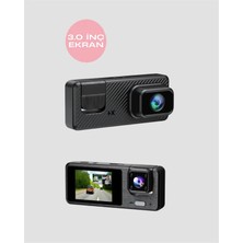 Maesko 3 Kanallı Araç Dvr – Ön + Iç + Arka Kamera ile Tam Kapsama, Yüksek Güvenlik Yeni Nesil