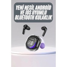 Maesko Kulak Içi Bluetooth Kulaklık Anc Enc Özellikli Şarj Göstergeli Kablosuz Kulaklık