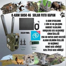 Okam O-Kam 5050 4g Solar Fotokapan (Kdo)