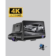 Maesko Full Hd 1080P 3 Kameralı Araç Dvr – Gece Görüşlü ve G-Sensörlü Güvenlik Çözümü