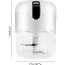 Maesko Mini Doğrayıcı Rondo Taşınabilir Mini El Blender Paslanmaz Çelik