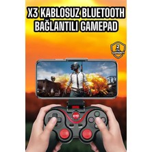 Mariposa Secret Android Uyumlu Gamepad X3 Game Stick Oyun Kolu Bluetooth Bağlantılı
