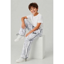 Pina Kids Erkek Çocuk Beli Ipli Rahat Kesim Paça Ayarlanabilir Lastikli Eşofman Altı ESF7015