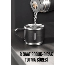 Maesko 500 ml Kapasiteli Taşınabilir Basınçlı Termos Seti Günlük Kullanım Için Ideal